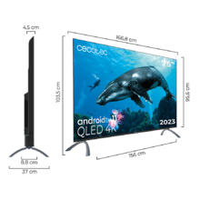Smart TV Cecotec V2 series VQU20075 4K Ultra HD HDR10 QLED Dolby