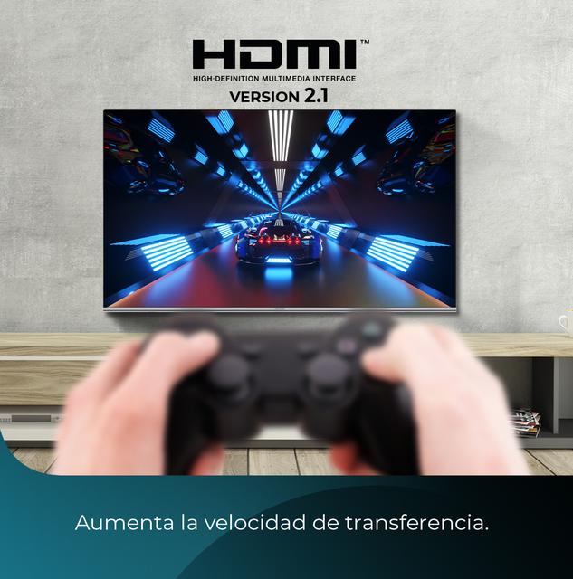 TV QLED V2 series VQU20075 Televisión QLED de gran pulgada de 75" con resolución 4K UHD, Android TV 11, Wide Colour Gammut, Dolby Vision & Atmos, MEMC, HDR10, HDMI 2.1, USB 3.0, CORTEX A55, Google Voice Assitant, Chromecast y Altavoces.