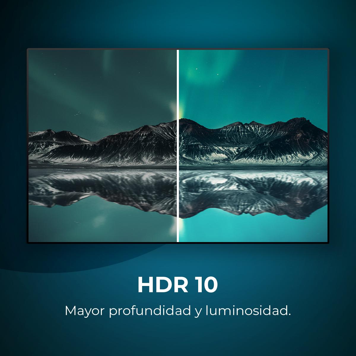 Smart TV Cecotec V2 series VQU20075 4K Ultra HD HDR10 QLED Dolby Visio –  Technosecandy