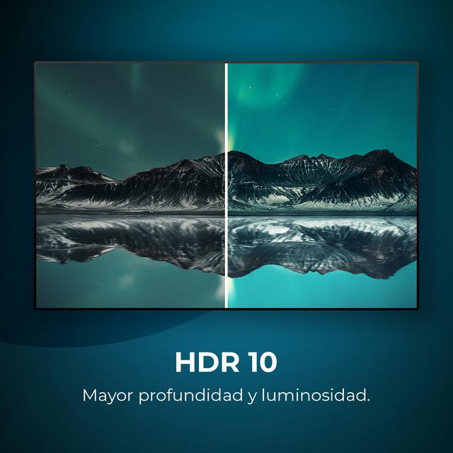 TV QLED V2 series VQU20075 Televisión QLED de gran pulgada de 75" con resolución 4K UHD, Android TV 11, Wide Colour Gammut, Dolby Vision & Atmos, MEMC, HDR10, HDMI 2.1, USB 3.0, CORTEX A55, Google Voice Assitant, Chromecast y Altavoces.