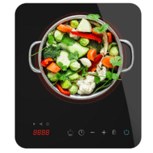 Piastra a Induzione Portatile, 10 Livelli di Temperatura Touch