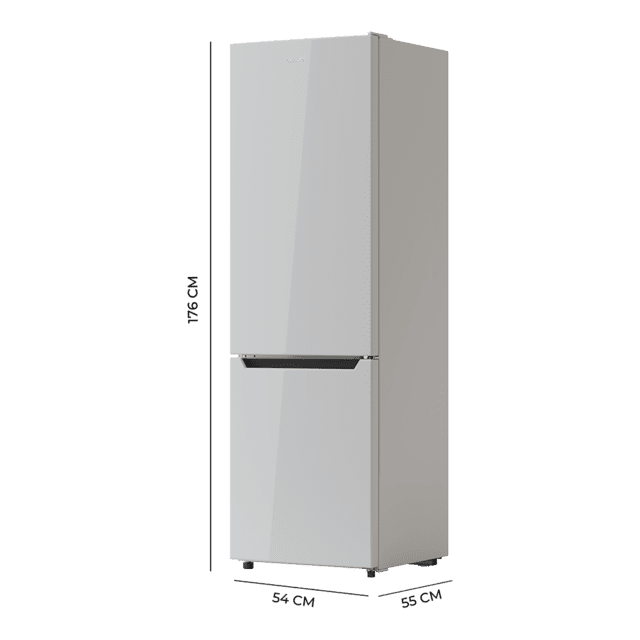 Réfrigérateur Combiné Cecotec 335L No Frost - 195cm De Haut, Inverter, Tiroir Fraîcheur - Blanc