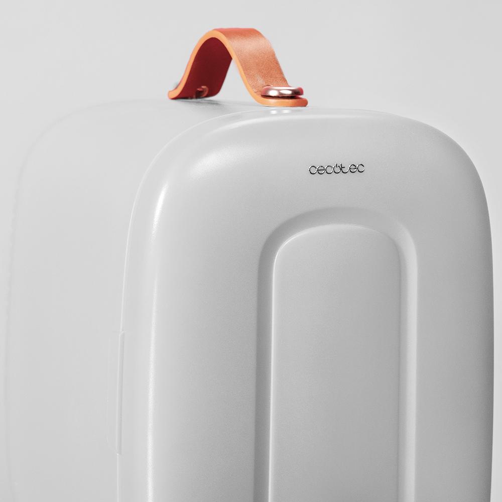 Detalle del asa del Cecotec Bolero MiniCooling 4L Bora White