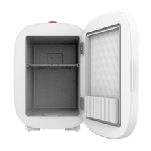 Bolero MiniCooling 4L Bora White Frigorífico con funcionamiento 12 V-220 V, compatible coche y caravanas, función enfriamiento y calentamiento, rango temperatura 7-50 ºC, transporte fácil.