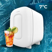 Frigorifero Bolero MiniCooling 4L Bora White con funzionamento a 12 V-220 V, compatibile con auto e roulotte, funzione di raffreddamento e riscaldamento, intervallo di temperatura 7-50 ºC, facile trasporto.