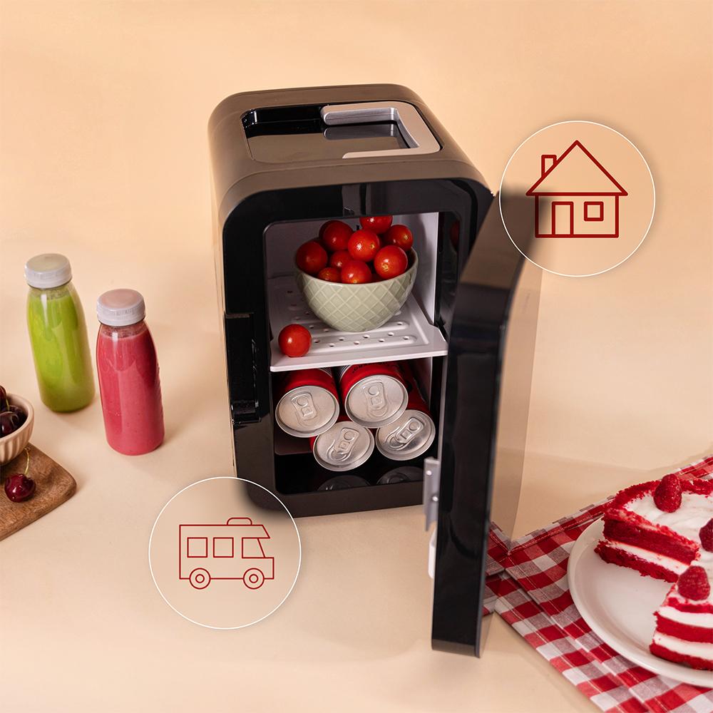 Mini nevera Cecotec Bolero MiniCooling 6L Bahamas compatible con casa y caravana
