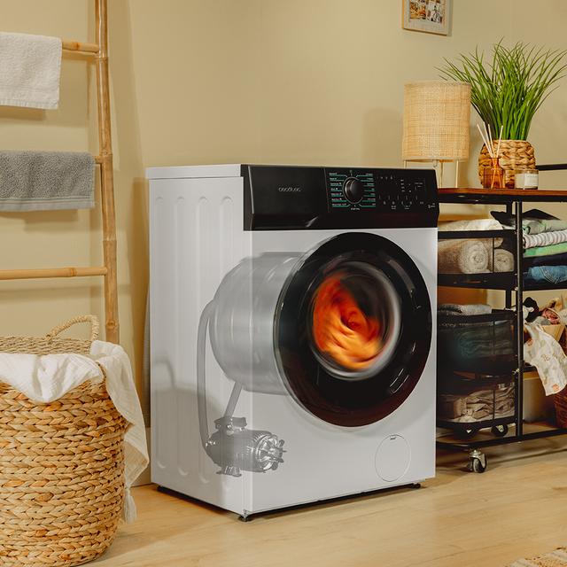 Bolero DressCode 8300 Inverter A Lavadora de 8 kg de capacidad y 1400 rpm, 15 programas, clase A, Motor Inverter Plus, SteamMax.