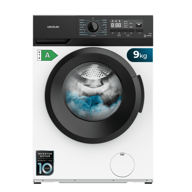 Bolero DressCode 8300 Inverter A Lavadora de 8 kg de capacidad y 1400 rpm, 15 programas, clase A, Motor Inverter Plus, SteamMax.