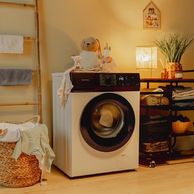 Bolero DressCode 8300 Inverter A Lavadora de 8 kg de capacidad y 1400 rpm, 15 programas, clase A, Motor Inverter Plus, SteamMax.