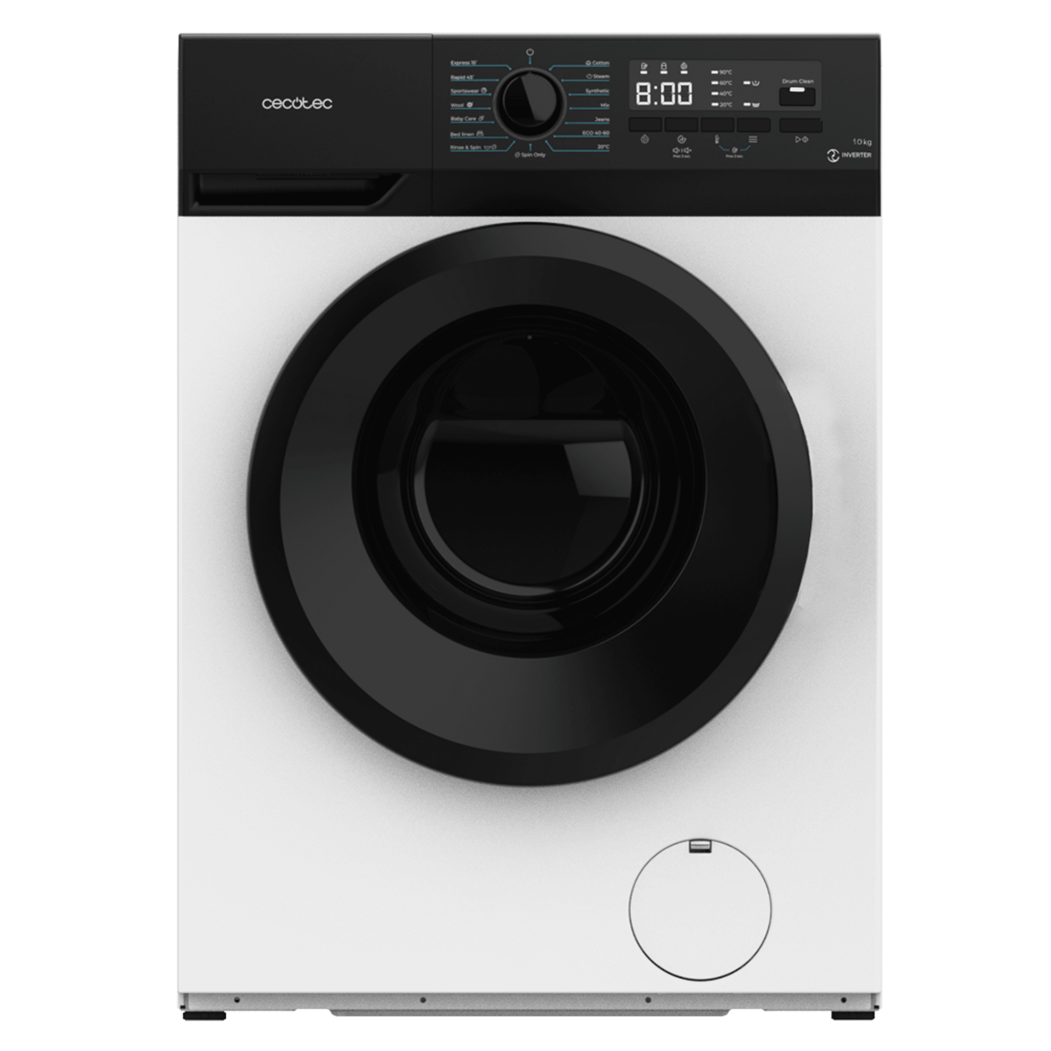 Cecotec presenta su nueva lavadora Bolero DressCode 10200 Inverter