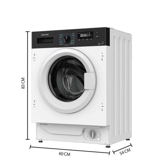 Bolero DressCode 740 BI Inverter A Máquina de lavar roupa com capacidade para 7 kg, 1400 rpm, 16 programas, classe A, motor Inverter Plus, SteamMax.