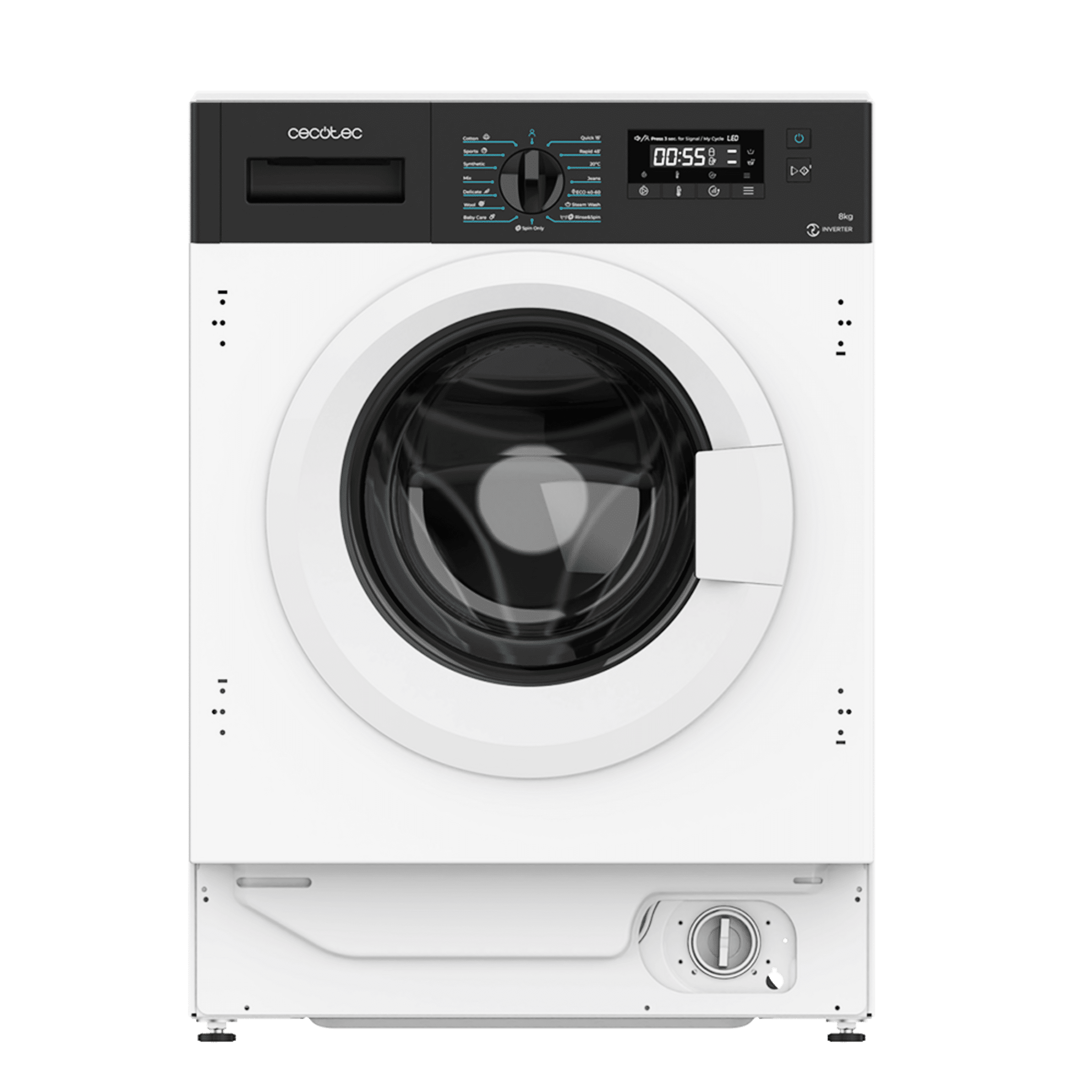 Lavadora Cecotec Bolero DressCode 8400 Inverter B 8kg INSTALACIÓN Y  RECOGIDA INCLUIDA 