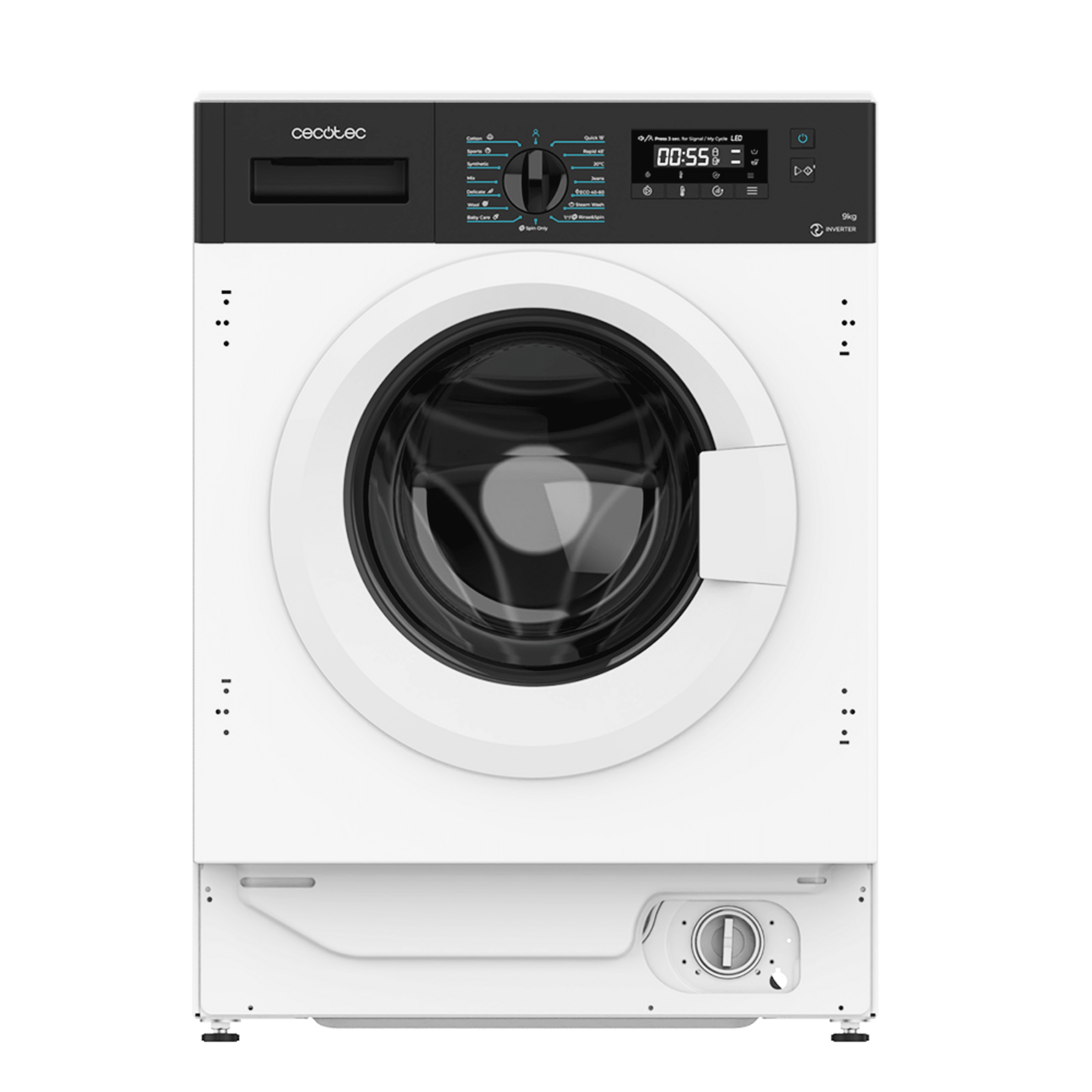 Lavadora Cecotec Bolero DressCode 9600 Inverter B 9kg INSTALACIÓN Y  RECOGIDA INCLUIDA 