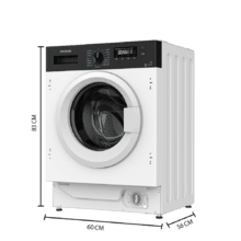 ‌Bolero DressCode 940 BI Inverter A Máquina de lavar roupa com capacidade para 9 kg, 1400 rpm, 16 programas, classe A, motor Inverter Plus, SteamMax.