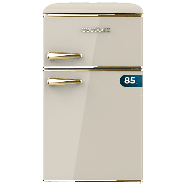 Bolero CoolMarket 2D Origin 85 Beige Mini frigorífico retro 85 L Cecotec