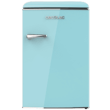 Bolero CoolMarket TT Origin 110 Blue E Mini frigorífico retro TT Origin Blue con capacidad de 110L, clase E, ICEBOX, Luz interior.