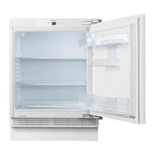 Frigorifico Bolero CoolMarket TT BI 138 White E Mini frigorífico integrable de 138 litros de capacidad, clase E, display touch y Fast Cooling.