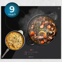Bolero Squad I 3250 M Placa de inducción de 3 fuegos, óptima para cualquier tipo de cocina y de familia, ya que podrás preparar todo tipo de platos sin preocuparte por la disponibilidad de fuegos o tiempo