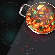 Bolero Squad I 3250 M Placa de inducción de 3 fuegos, óptima para cualquier tipo de cocina y de familia, ya que podrás preparar todo tipo de platos sin preocuparte por la disponibilidad de fuegos o tiempo