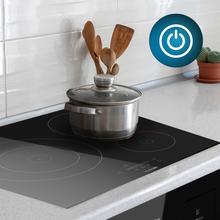 Table de cuisson à induction Bolero Squad I 3250 à 3 feux, optimale pour tout type de cuisine et de famille, puisque vous pouvez préparer tout type de plats sans vous soucier de la disponibilité des feux ou du temps