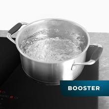 Table de cuisson à induction Bolero Squad I 3250 à 3 feux, optimale pour tout type de cuisine et de famille, puisque vous pouvez préparer tout type de plats sans vous soucier de la disponibilité des feux ou du temps