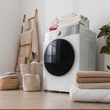Bolero DressCode 8800 Inverter A Lave-linge à chargement frontal d'une capacité de 8 kg et 1400 tr/min, 16 programmes, moteur Inverter Plus, SteamMax, chargement automatique et écran tactile XXL. Une classe.