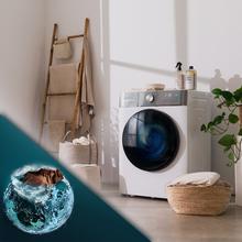 Bolero DressCode 8800 Inverter A Lave-linge à chargement frontal d'une capacité de 8 kg et 1400 tr/min, 16 programmes, moteur Inverter Plus, SteamMax, chargement automatique et écran tactile XXL. Une classe.