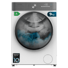 Comprar Lavadora Cecotec 9 kg / 1400 rpm, SteamMax - 2468 · Hipercor