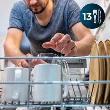 Bolero Aguazero 6100 Inox E Lave-vaisselle Bolero Inox de 60 cm, Classe E, 13 couverts, 6 programmes, avec fonction Dry+, Demi-charge et Départ Différé.
