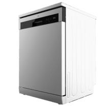 Bolero Aguazero 6200 Inox D Máquina de lavar louça Inox 60cm, Classe D, 14 talheres, 6 programas com Dual Zone Wash, Dry+, Turbo Dry+, Meia carga, Delay Start e AquaStop Eletrónico.