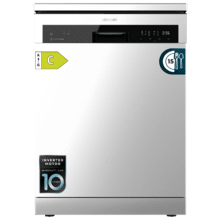 Bolero Aguazero 6500 Inox C Lavavajillas Bolero Inox de 60cm, 15 cubiertos, tercera bandeja, 6 programas con Dual Zone Wash, Auto Open, media carga, comienzo diferido y Motor Inverter Plus.