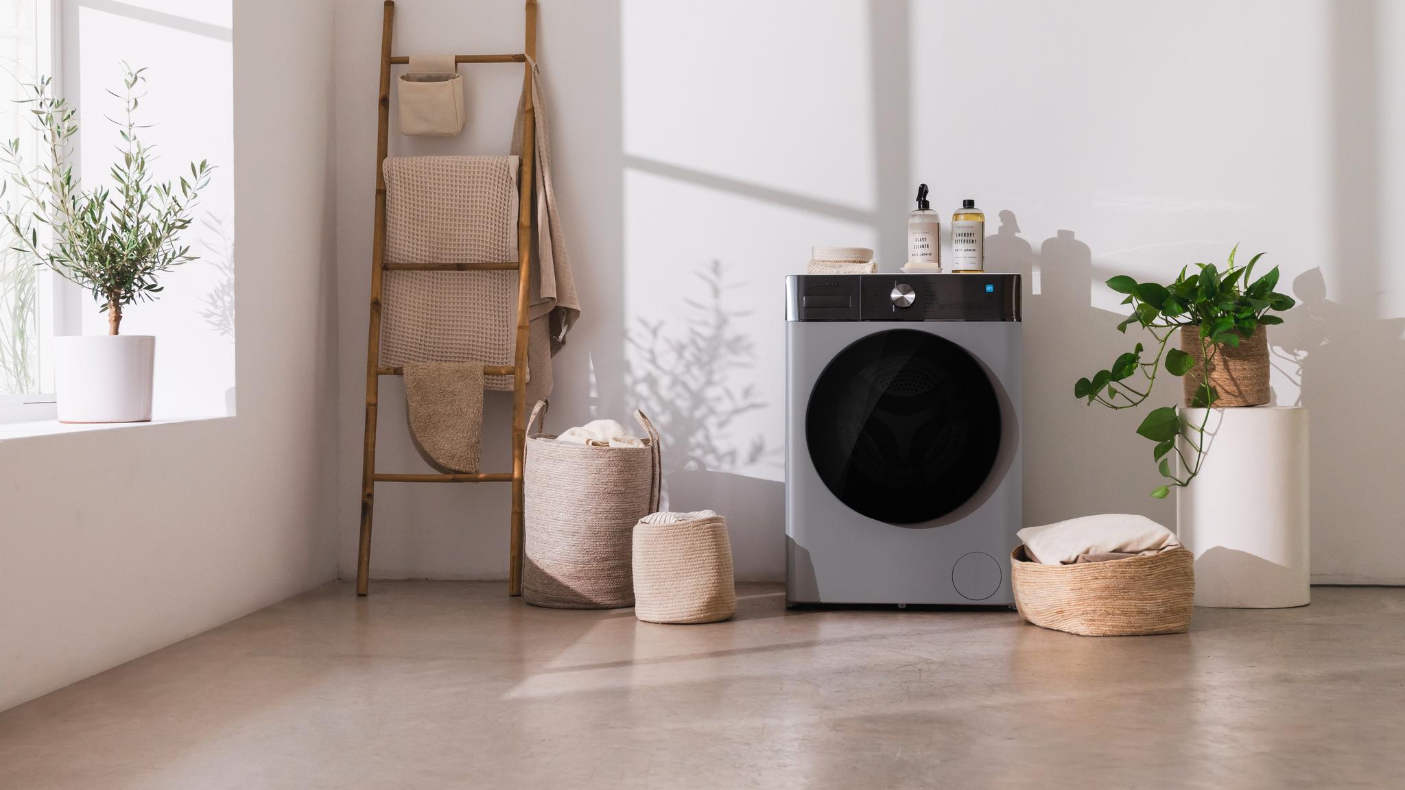Lave-Linge Frontal Cecotec 10 Kg – 1400 Tr/min, Moteur Inverter, 16 Programmes, SteamMax – Classe A, Écran Tactile