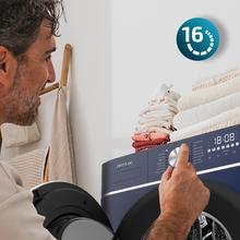 Bolero DressCode 10800 Inverter Ice Blue A Lavadora de carga frontal de 10kg de capacidad y 1400rpm, Clase A, 16 programas, Motor Inverter Plus, SteamMax, lavado inteligente y detector de carga.