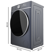 Bolero DressCode 10800 Inverter Ice Blue A Lavadora de carga frontal de 10kg de capacidad y 1400rpm, Clase A, 16 programas, Motor Inverter Plus, SteamMax, lavado inteligente y detector de carga.