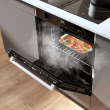 Bolero Hexa M226000 Edge A Forno Multifunções Integrado com 72L de capacidade, 7 funções, Grill, Descongelar, Steam Assist, 2800W.