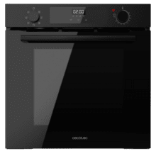 Bolero Hexa M226000 Vidro Preto Forno Multifunções Integrado com 72L de capacidade, 7 funções, Grelhador, Descongelar, Auxiliar de Vapor, 2800W.