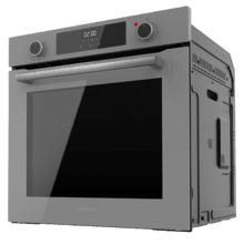 Bolero Hexa M226000 Vidro Cinza Forno Multifunções Integrado com 72L de capacidade, 7 funções, Grelhador, Descongelamento, Auxiliar de Vapor, 2800W.