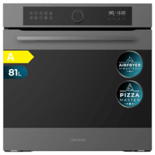 Bolero Hexa AF316000 Matt A Forno a incasso Airfryer Matt da 81 l di capacità, 11 funzioni ed Airfryer Master, Pizza Master, Steam Asisst, Steam EasyClean e 3D Cooking, classe A.