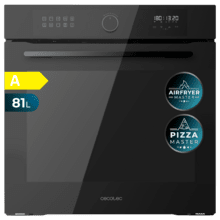 Cecotec Horno Integrable 45cm de Alto Bolero Hexa M224500 Edge A. 2600W,  53L Capacidad, 7 Funciones, Grill, Fan Assisted Grill, Convección, Defrost,  Steam Base X2, Steam EasyClean, Steam Assist : : Hogar