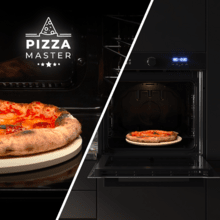 Bolero Hexa AF316000 Glass Black  A Horno integrable Airfryer Glass Black de 81L de capacidad, 11 funciones con Airfryer Master, Pizza Master, Steam Asisst, Steam EasyClean, 3D cooking, Clase A.