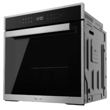 Bolero Hexa P506000 Edge A+ Forno de encastrar Pirolítico Edge de 81 L de capacidade, 11 funções com Airfryer Master, Pizza Master, 3D Cooking, Steam Base X2, Pirólisis, Classe A+.
