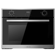 Bolero Hexa M224500 Edge A Forno de encastrar com capacidade para 53 l, 7 funções, Grill, Descongelar, Steam Assist, 2600 W.