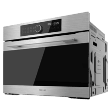 Bolero Hexa AF319000 Inox A Four encastrable Airfryer Inox de 133 L de capacité, 11 fonctions avec Airfryer Master, Pizza Master, Steam Asisst, Steam EasyClean, 3D cooking, Classe A.