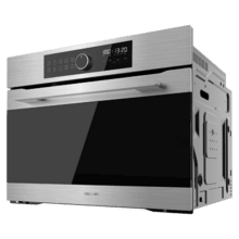 Bolero Hexa AF319000 Inox A Forno a incasso Airfryer Inox da 133 l di capacità, 11 funzioni ed Airfryer Master, Pizza Master, Steam Asisst, Steam EasyClean e 3D Cooking, classe A.