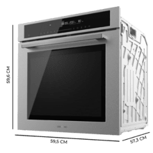 Bolero Hexa SM406000 Line A+ Horno Integrable Multifunción Meat Master de 72 l de capacidad, 12 funciones con Pizza Master, Modo Eco y Defrost, Electronic Timer, 2900 W.