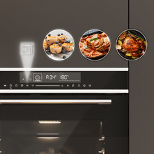 Bolero Hexa MWO706000 Line Horno Integrable Microondas Line de 72L de capacidad, 13 funciones con Modo Pizza, Modo Convección, Modo Descongelación, Electronic Timer, 2880W.