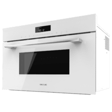 Bolero Hexa MW703800 Glass White Microondas Integrable Glass White de 34L de capacidad con función microondas, Modo Grill, Defrost, Auto Menú, Speed cooking, Electronic Timer.