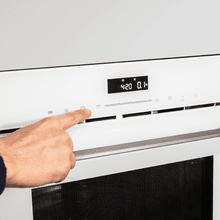 Bolero Hexa MW703800 Glass White Microondas Integrable Glass White de 34L de capacidad con función microondas, Modo Grill, Defrost, Auto Menú, Speed cooking, Electronic Timer.