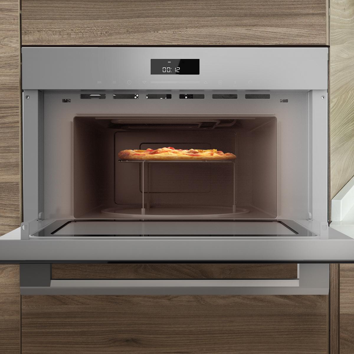 Cecotec - Cecotec Horno Microondas Integrable 60x45cm Bolero Hexa MW703800  Glass Grey. 145