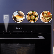 Forno a microonde Bolero Hexa MWO703800 Line Linea integrata con capacità 34L con funzione Microonde, Convenzione, Modalità Grill, Scongelamento, Menu Auto, Cottura veloce, Timer elettronico.